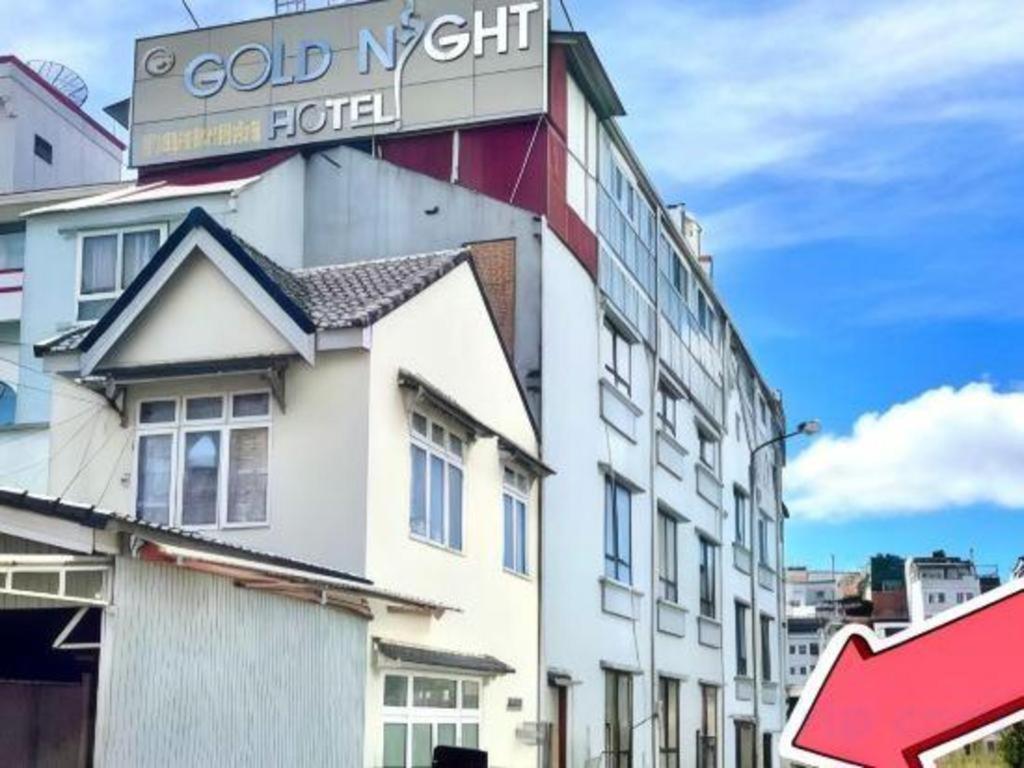Gold Night Hotel Dalat Exterior foto
