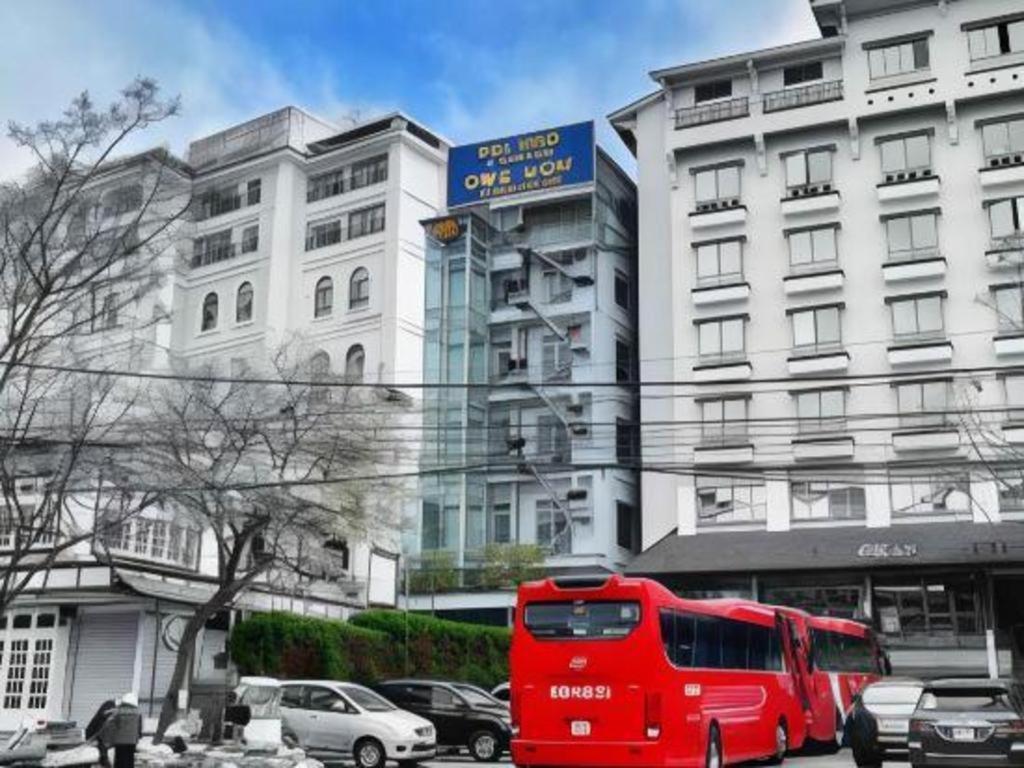 Gold Night Hotel Dalat Exterior foto